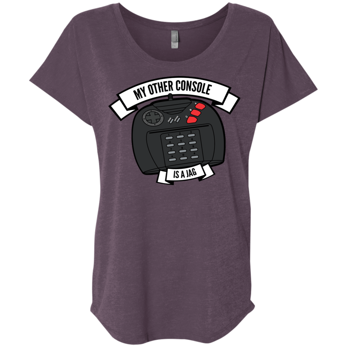 My Other Console Is A Jag Triblend Dolman Sleeve