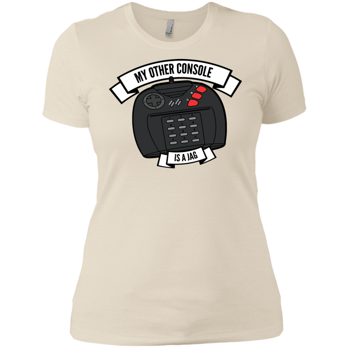 T-Shirts Ivory/ / X-Small My Other Console Is A Jag Women's Premium T-Shirt