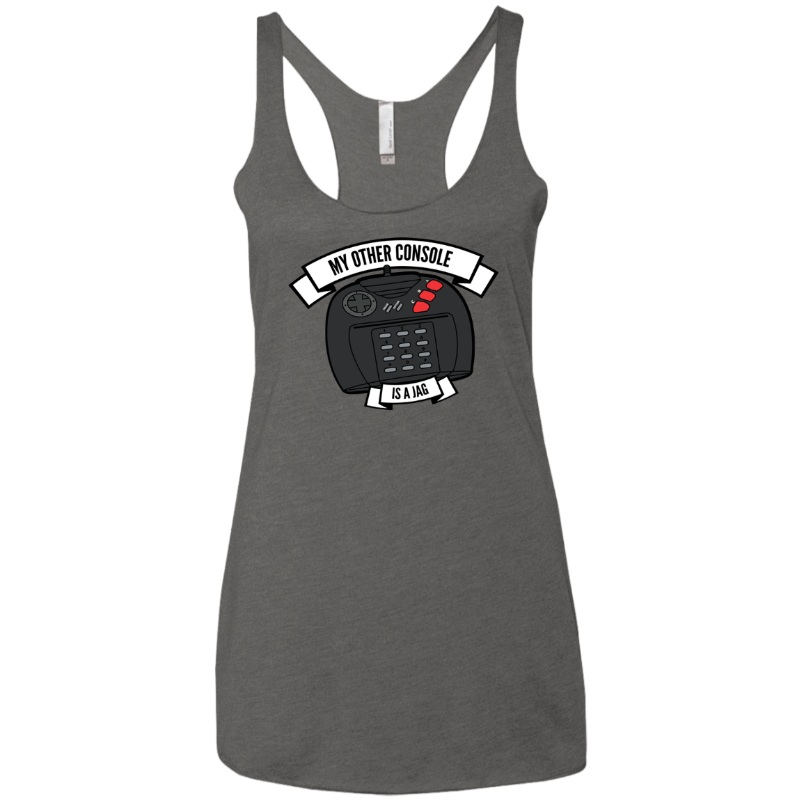 My Other Console Is A Jag Women's Triblend Racerback Tank