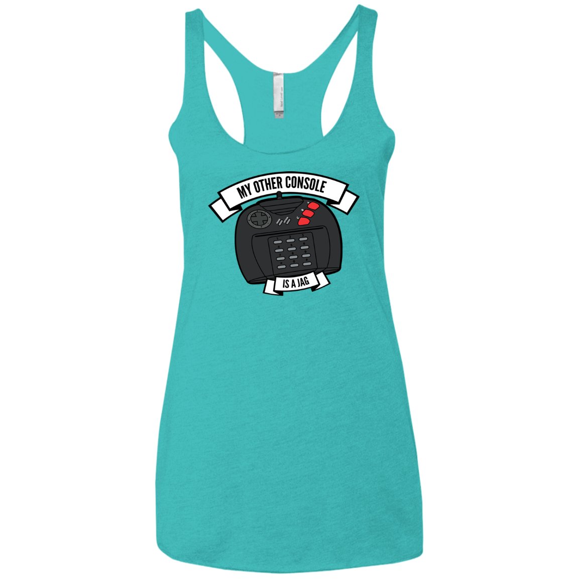 My Other Console Is A Jag Women's Triblend Racerback Tank