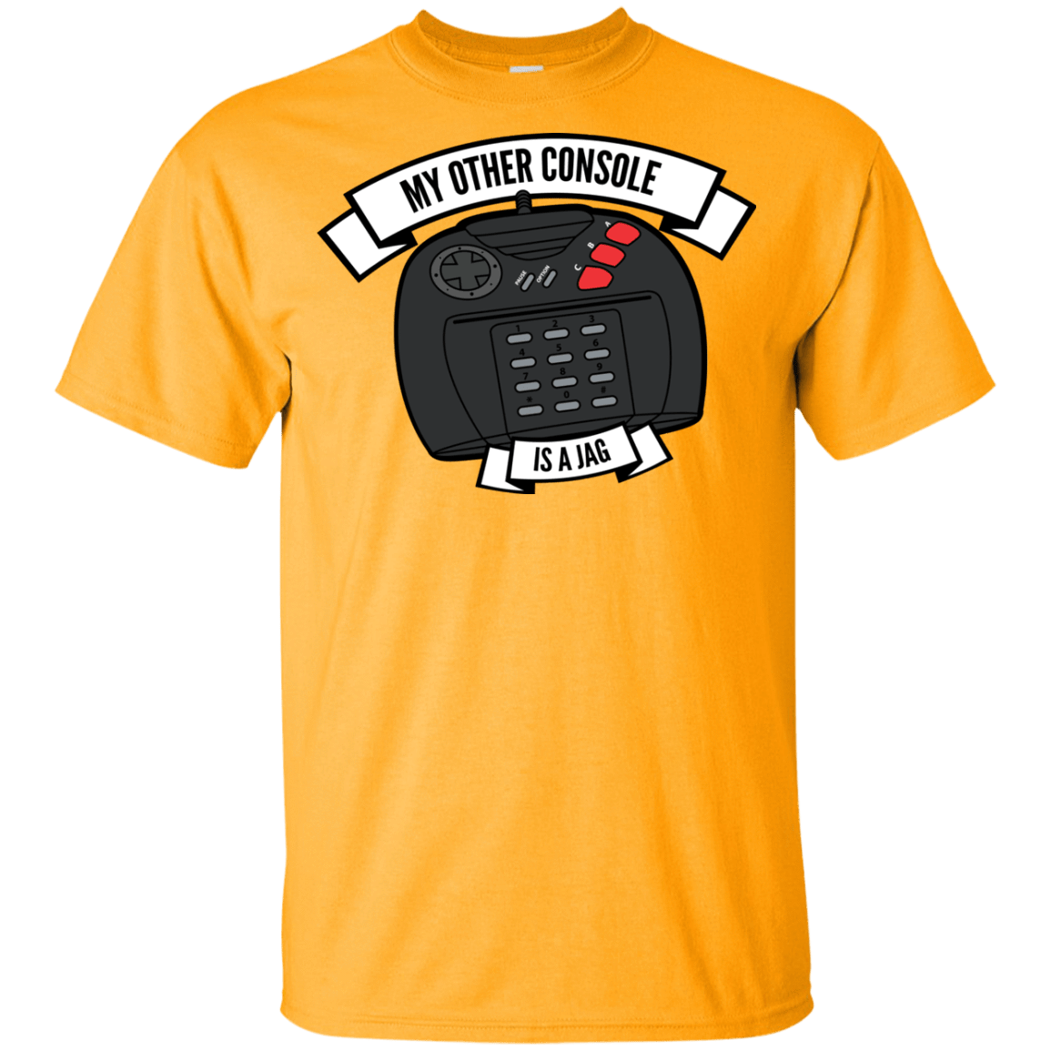 T-Shirts Gold / YXS My Other Console Is A Jag Youth T-Shirt