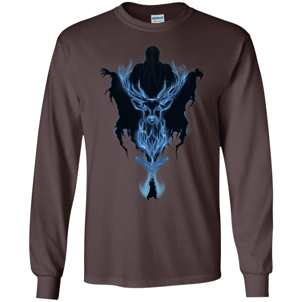 T-Shirts Dark Chocolate / S My Patronus Men's Long Sleeve T-Shirt