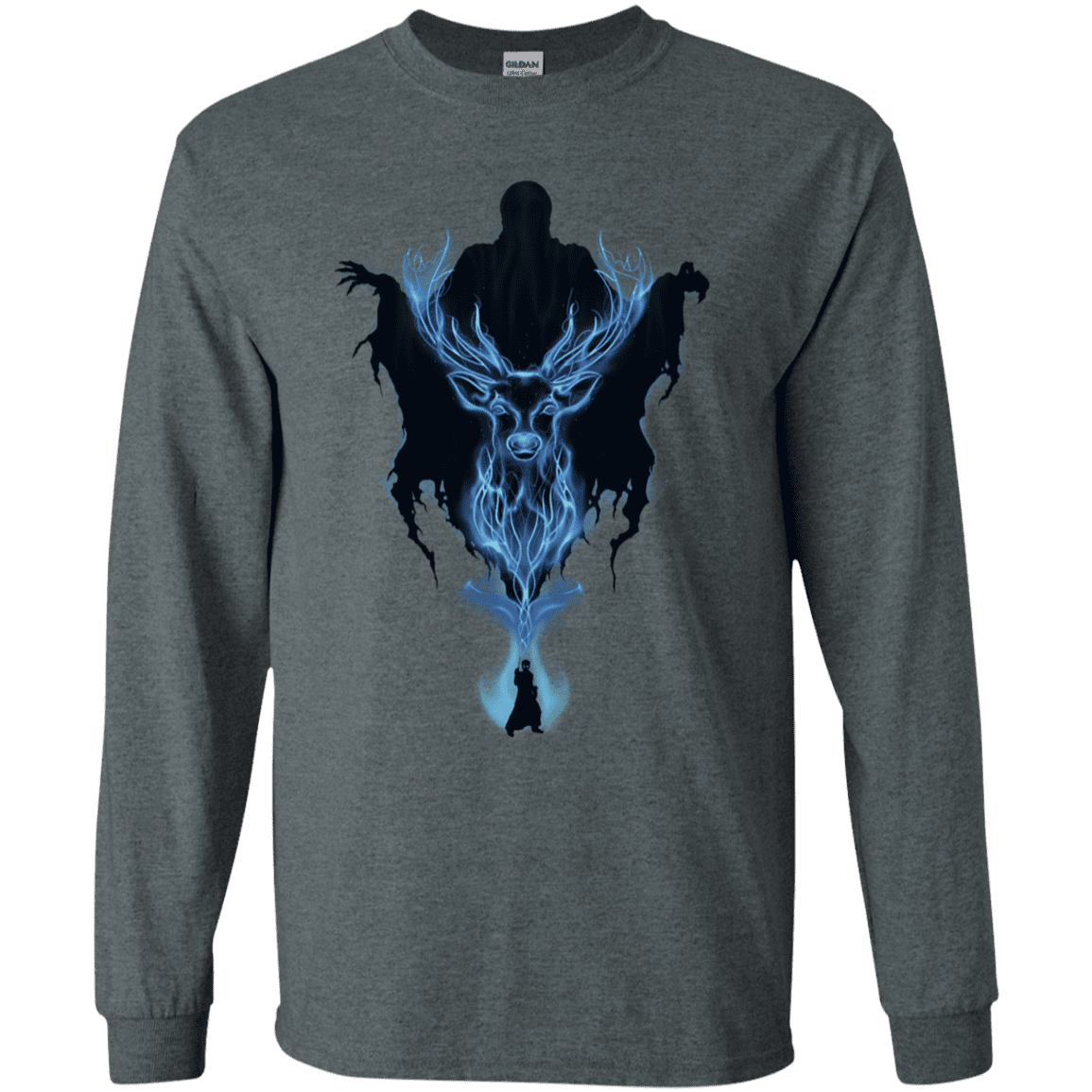 T-Shirts Dark Heather / S My Patronus Men's Long Sleeve T-Shirt