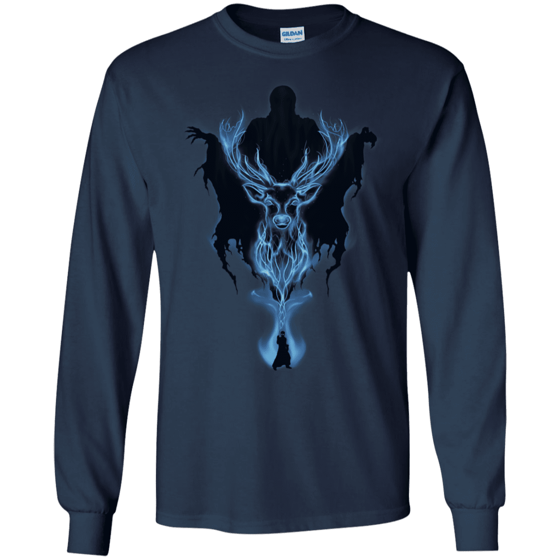 T-Shirts Navy / S My Patronus Men's Long Sleeve T-Shirt