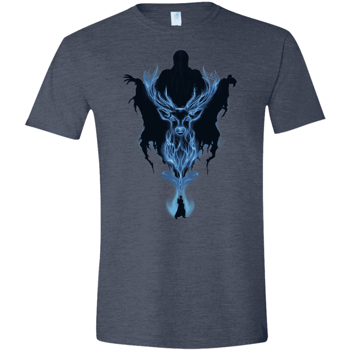 T-Shirts Heather Navy / S My Patronus Men's Semi-Fitted Softstyle