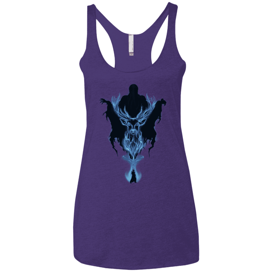 T-Shirts Purple Rush / X-Small My Patronus Women's Triblend Racerback Tank