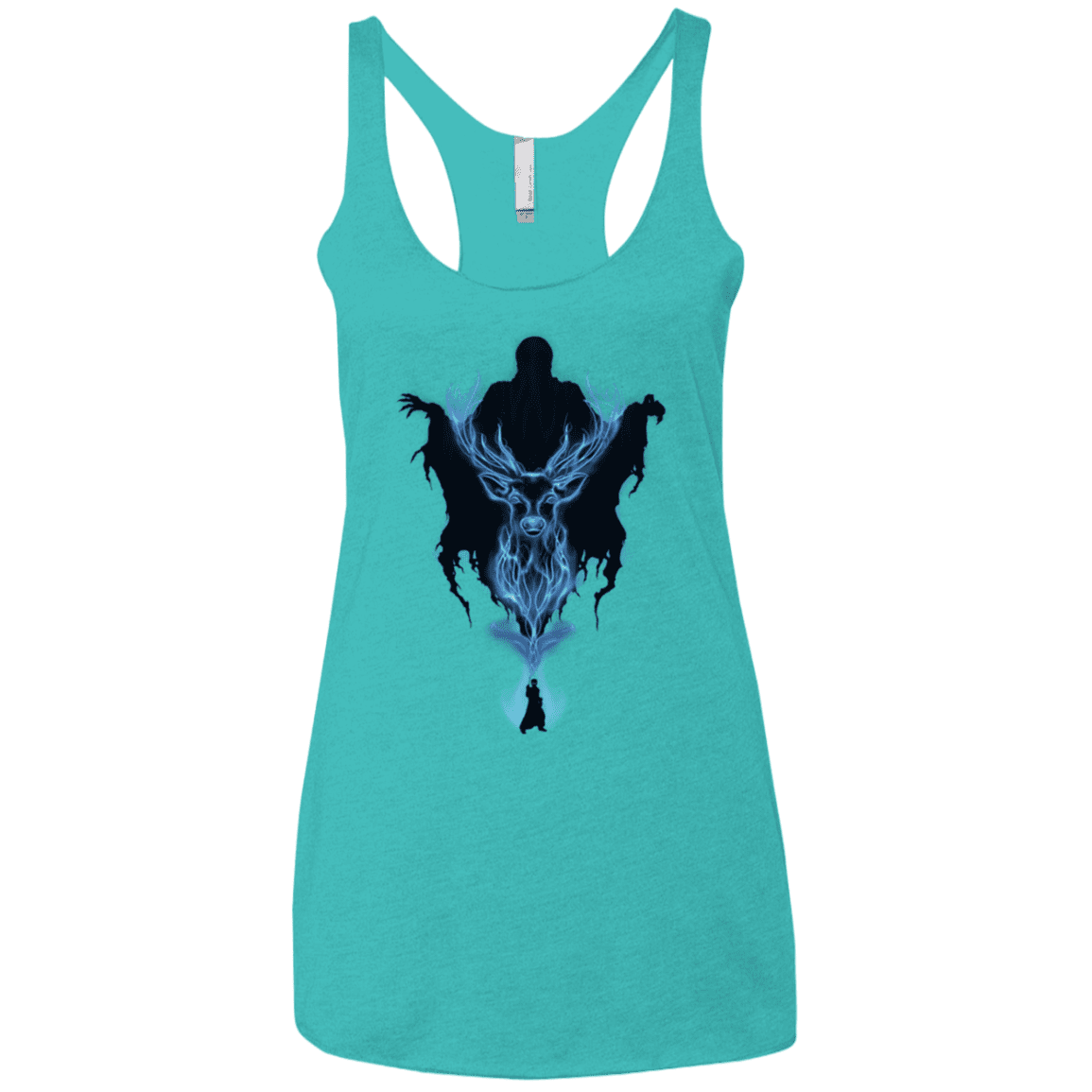 T-Shirts Tahiti Blue / X-Small My Patronus Women's Triblend Racerback Tank