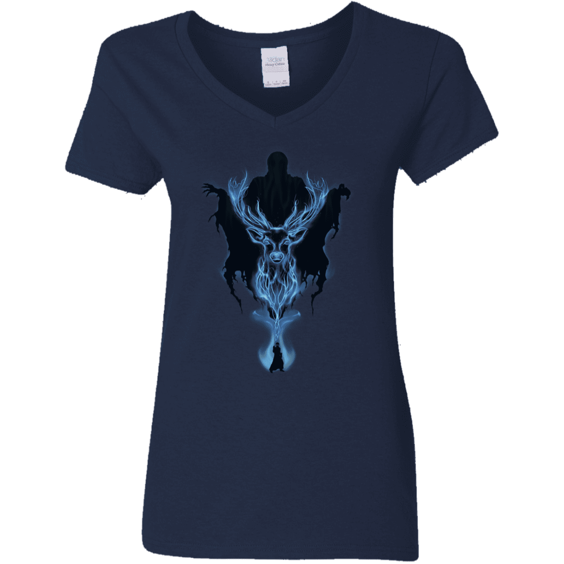 T-Shirts Navy / S My Patronus Women's V-Neck T-Shirt