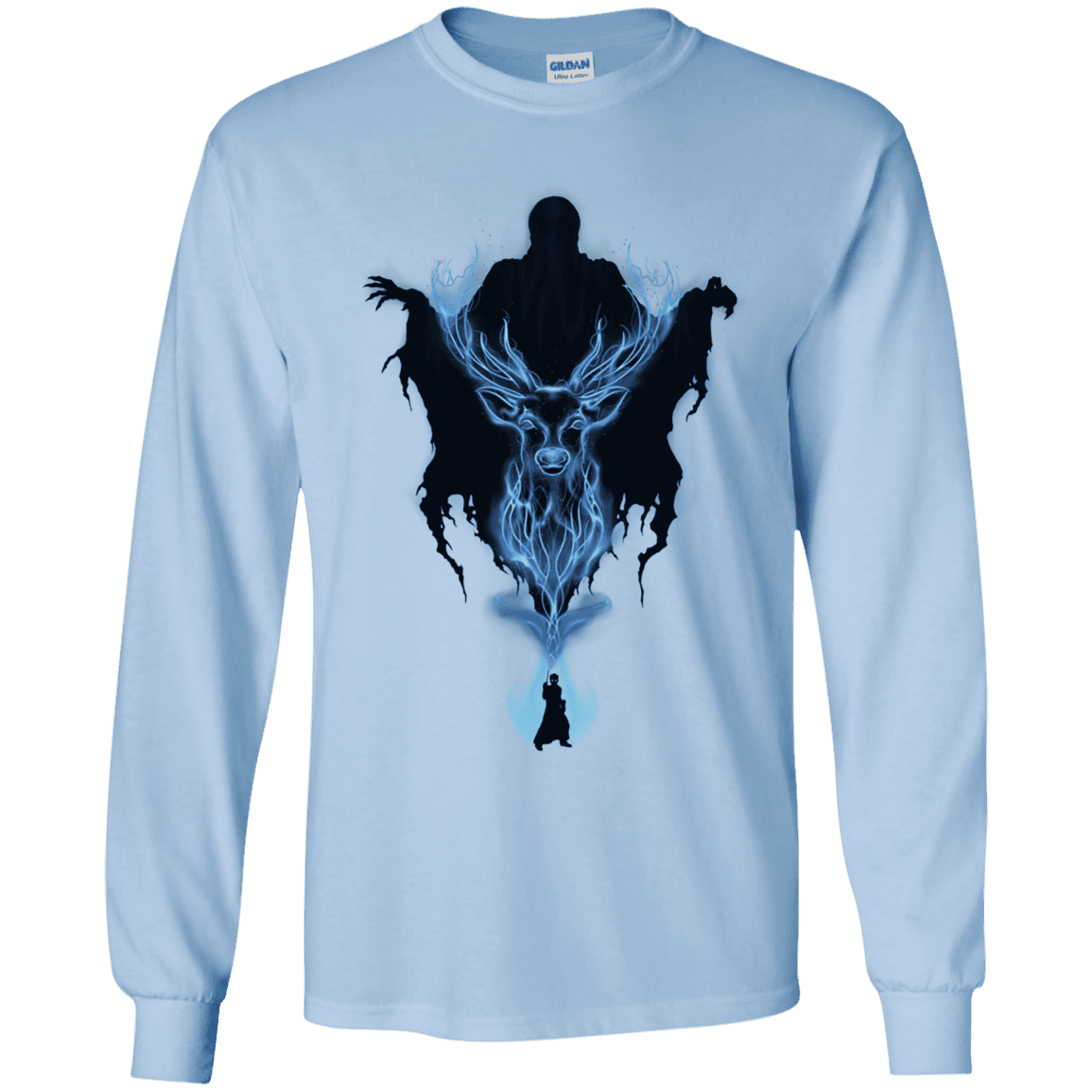 T-Shirts Light Blue / YS My Patronus Youth Long Sleeve T-Shirt