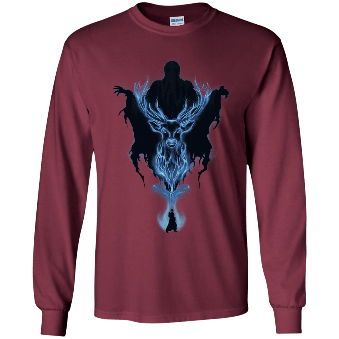 T-Shirts Maroon / YS My Patronus Youth Long Sleeve T-Shirt
