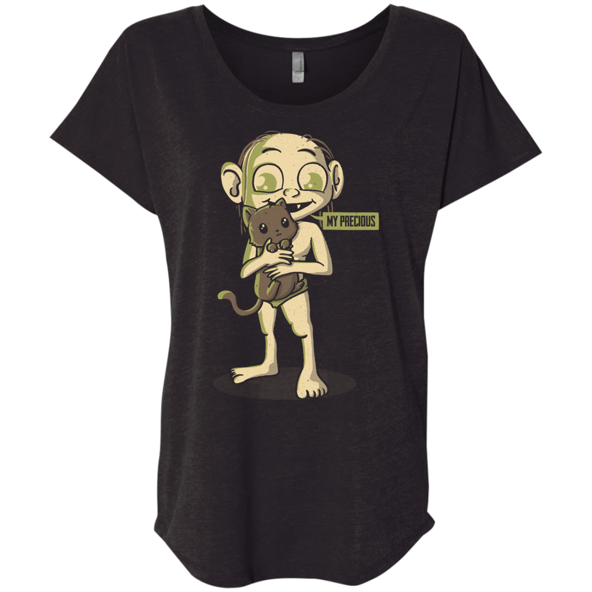 T-Shirts Vintage Black / X-Small My Precious Triblend Dolman Sleeve