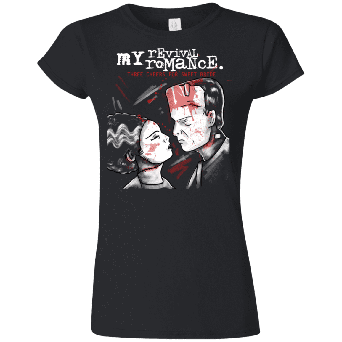 T-Shirts Black / S My Revival Romance Junior Slimmer-Fit T-Shirt