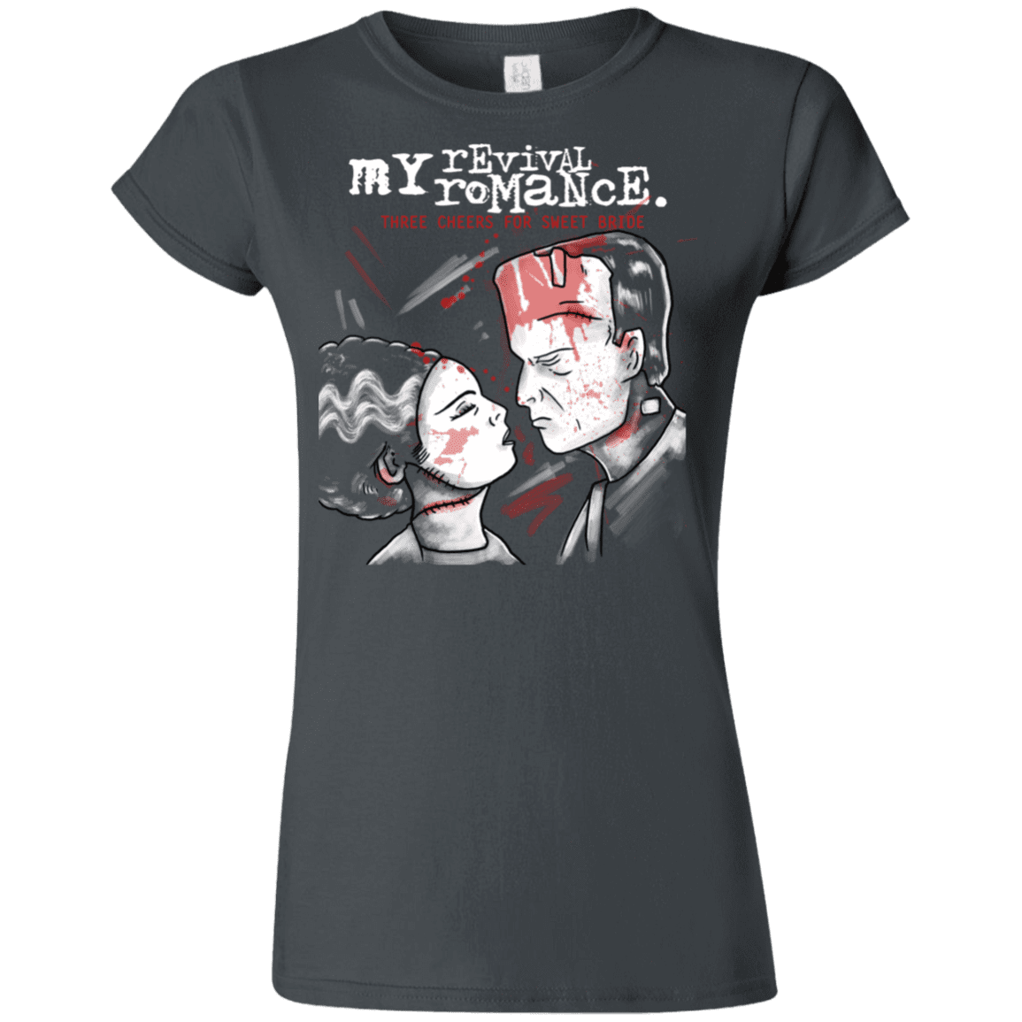 T-Shirts Charcoal / S My Revival Romance Junior Slimmer-Fit T-Shirt