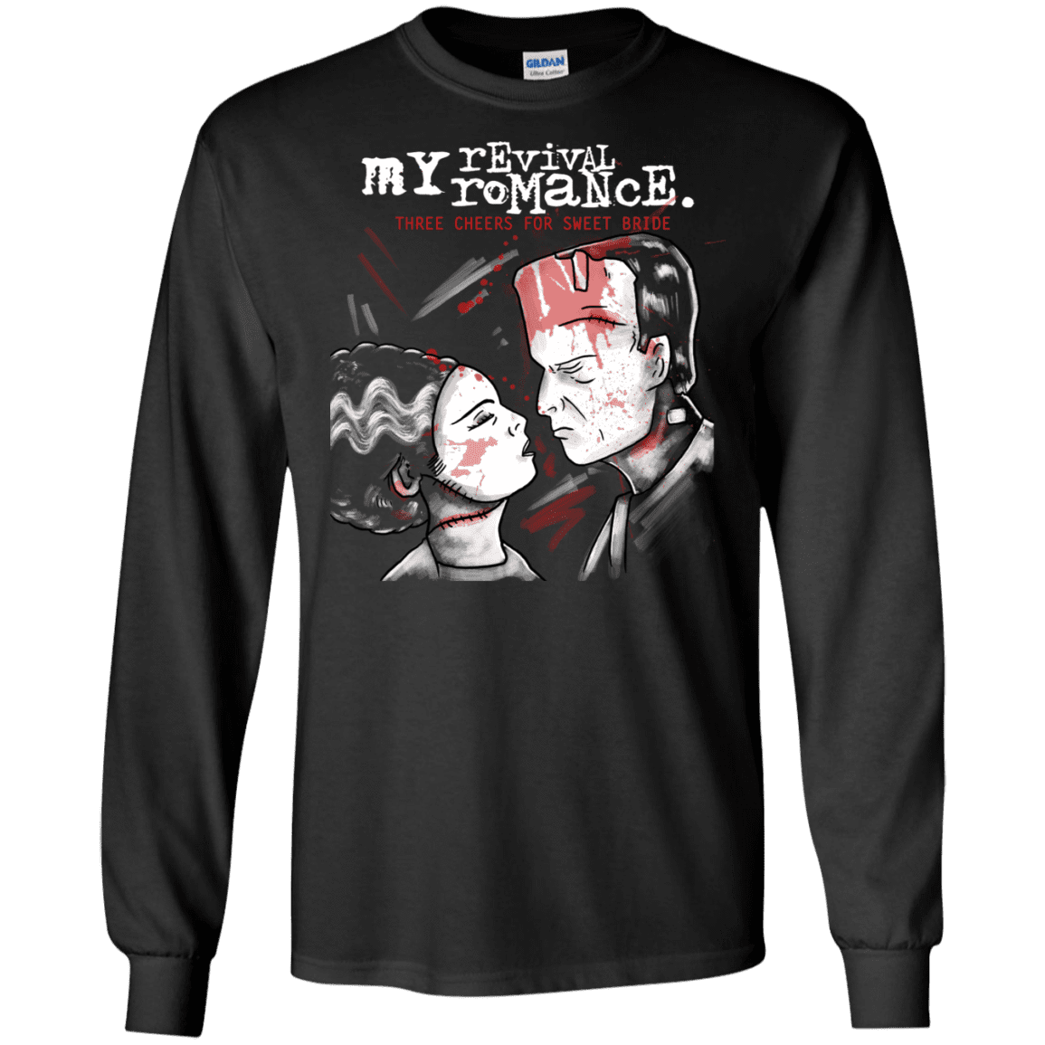 T-Shirts Black / S My Revival Romance Men's Long Sleeve T-Shirt