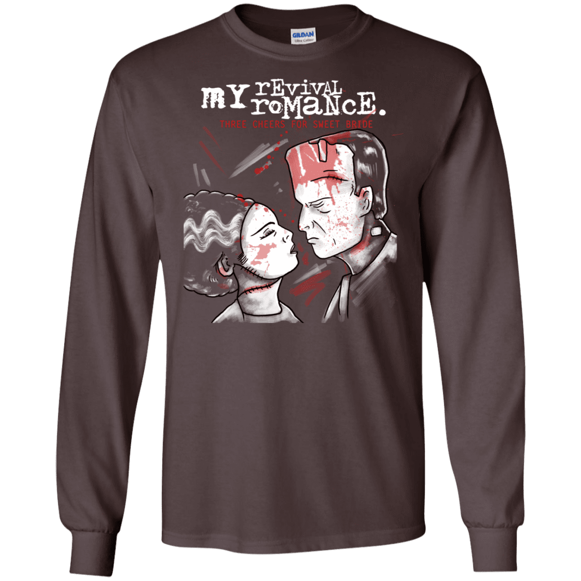 T-Shirts Dark Chocolate / S My Revival Romance Men's Long Sleeve T-Shirt
