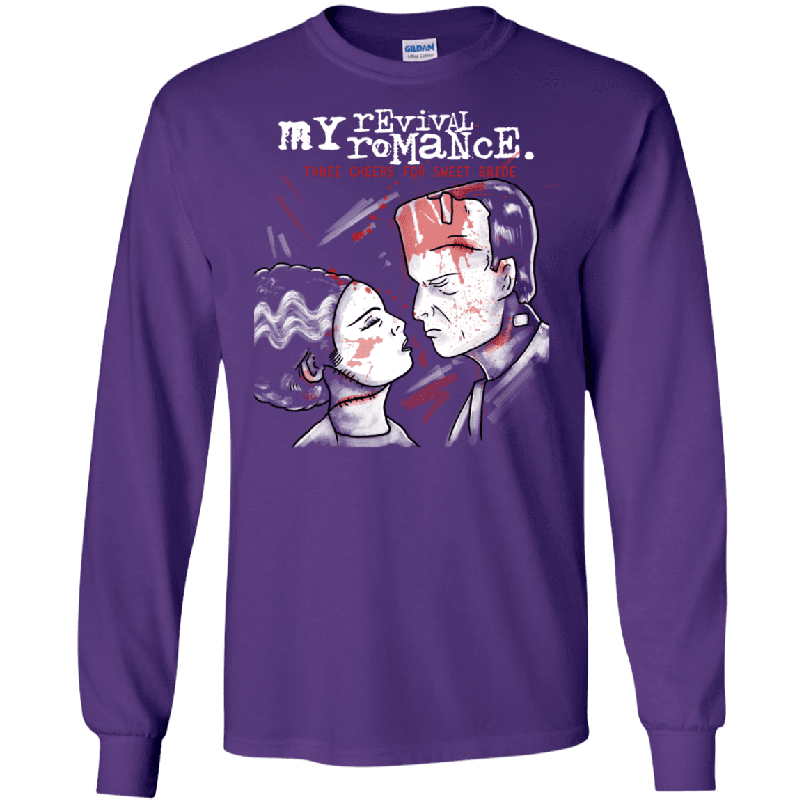 T-Shirts Purple / S My Revival Romance Men's Long Sleeve T-Shirt