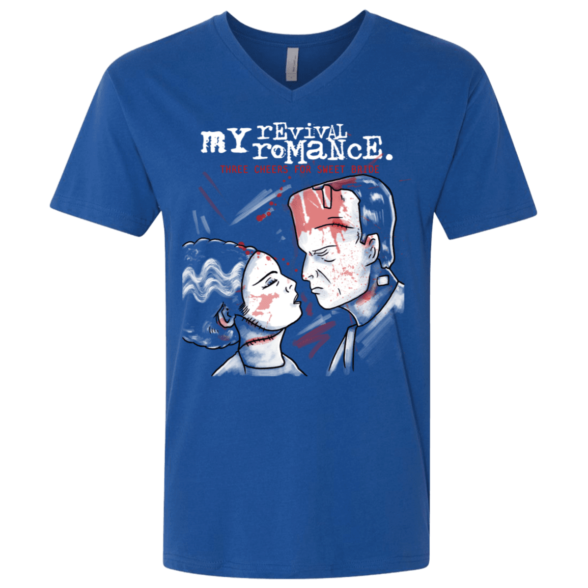 T-Shirts Royal / X-Small My Revival Romance Men's Premium V-Neck