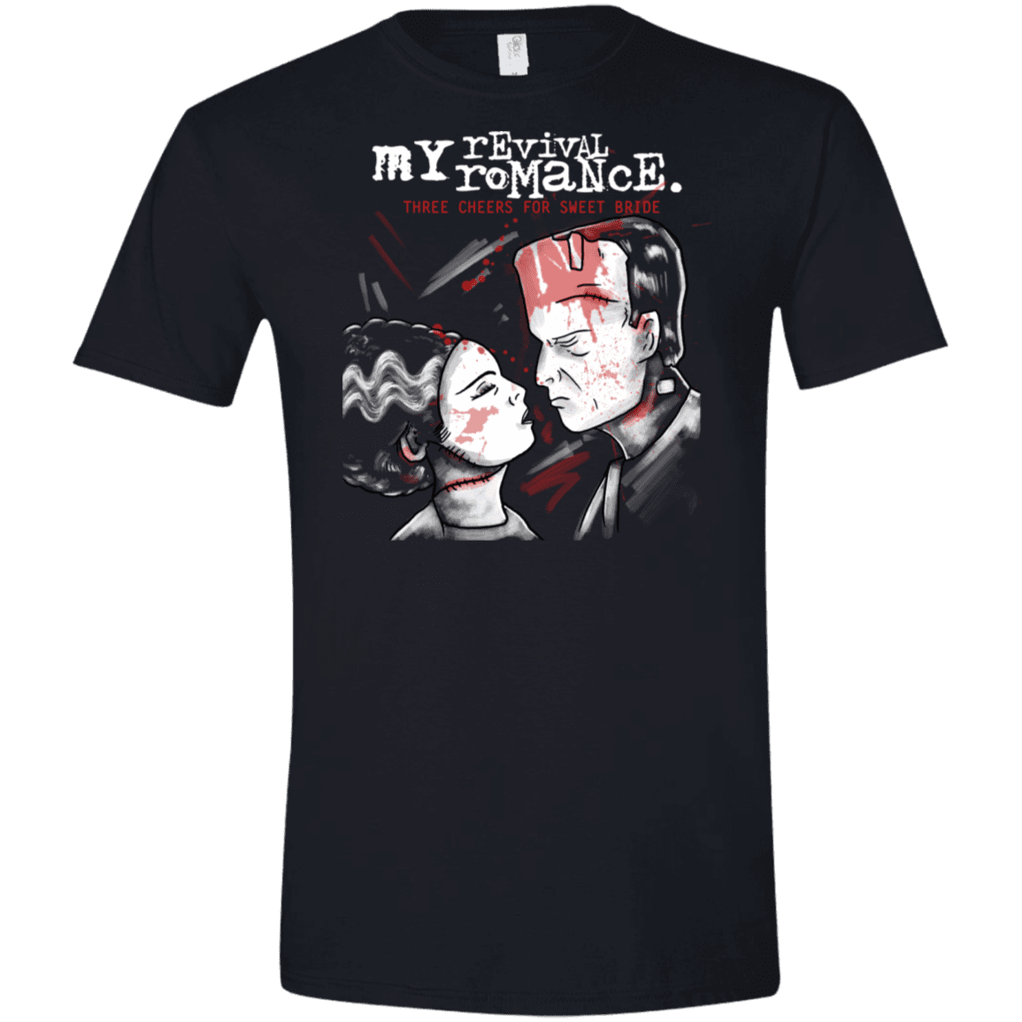 T-Shirts Black / X-Small My Revival Romance Men's Semi-Fitted Softstyle