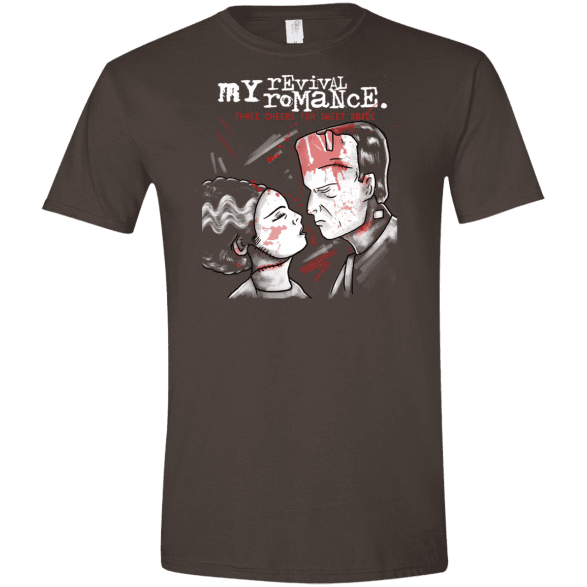 T-Shirts Dark Chocolate / S My Revival Romance Men's Semi-Fitted Softstyle