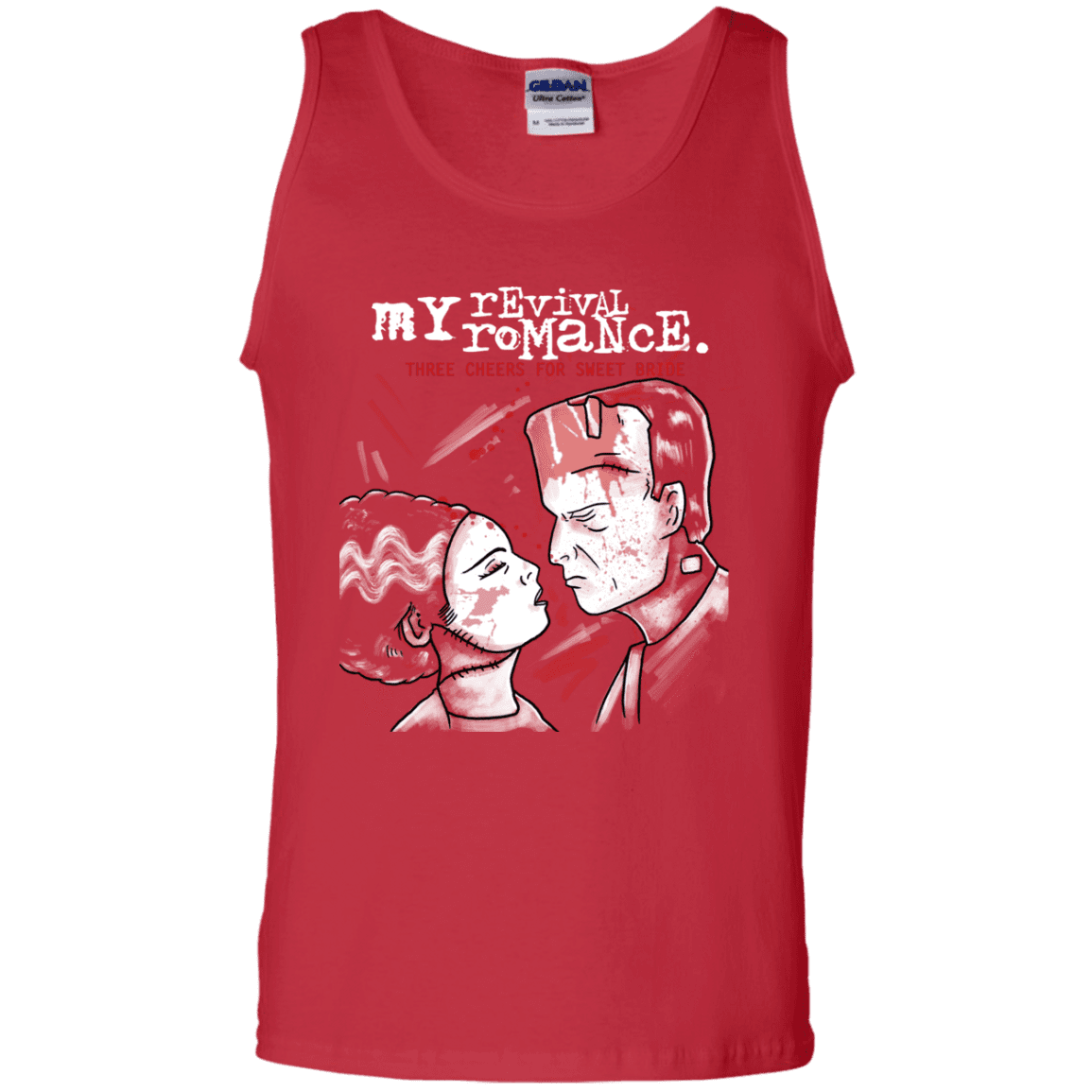 T-Shirts Red / S My Revival Romance Men's Tank Top