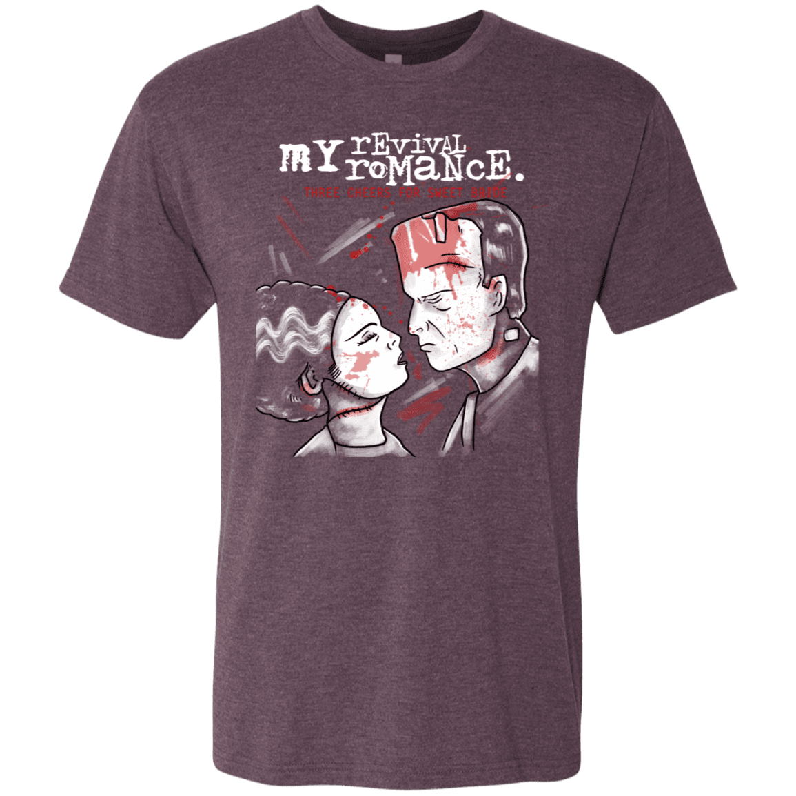 T-Shirts Vintage Purple / S My Revival Romance Men's Triblend T-Shirt
