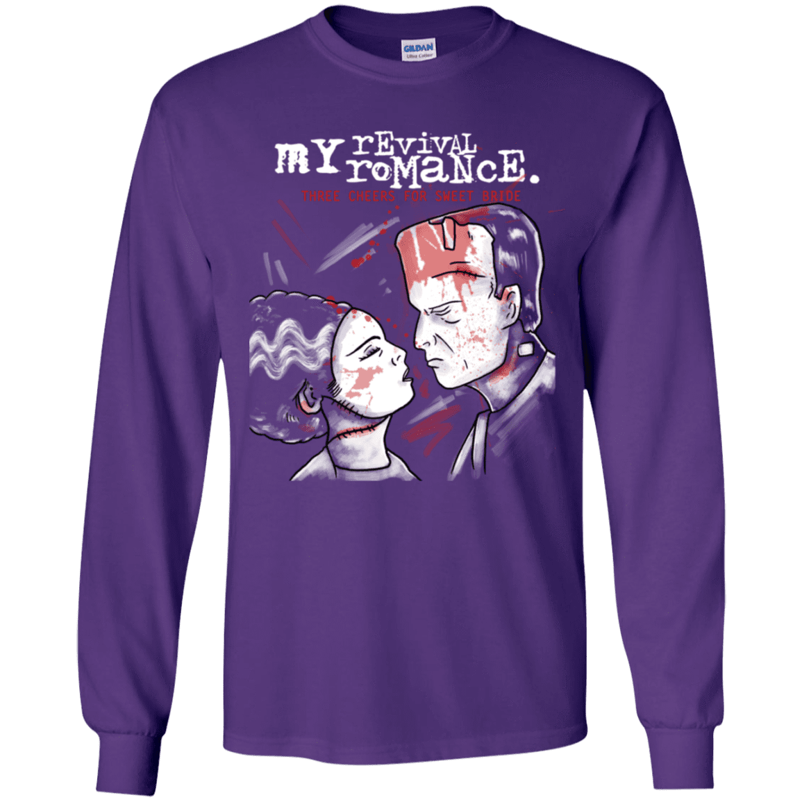 T-Shirts Purple / YS My Revival Romance Youth Long Sleeve T-Shirt