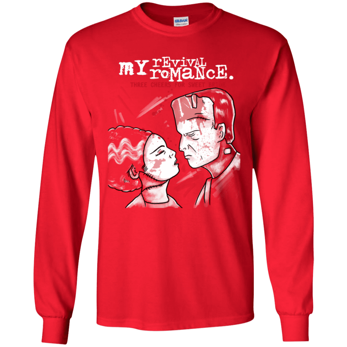 T-Shirts Red / YS My Revival Romance Youth Long Sleeve T-Shirt