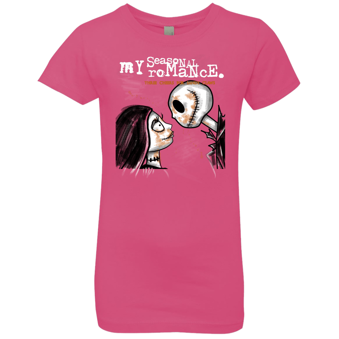 T-Shirts Hot Pink / YXS MY SEASONAL ROMANCE Girls Premium T-Shirt