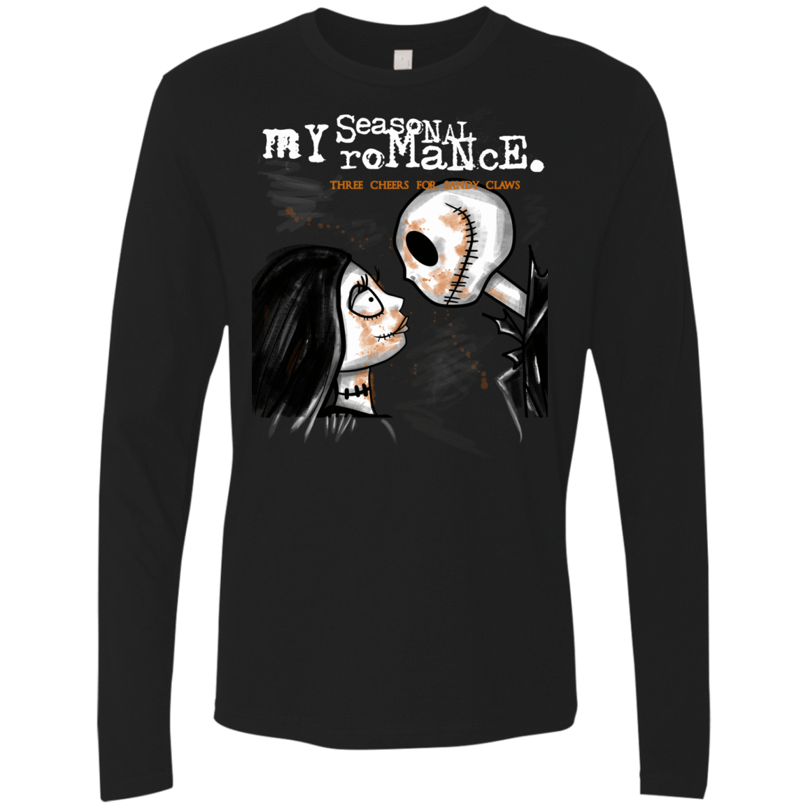 T-Shirts Black / Small MY SEASONAL ROMANCE Men's Premium Long Sleeve