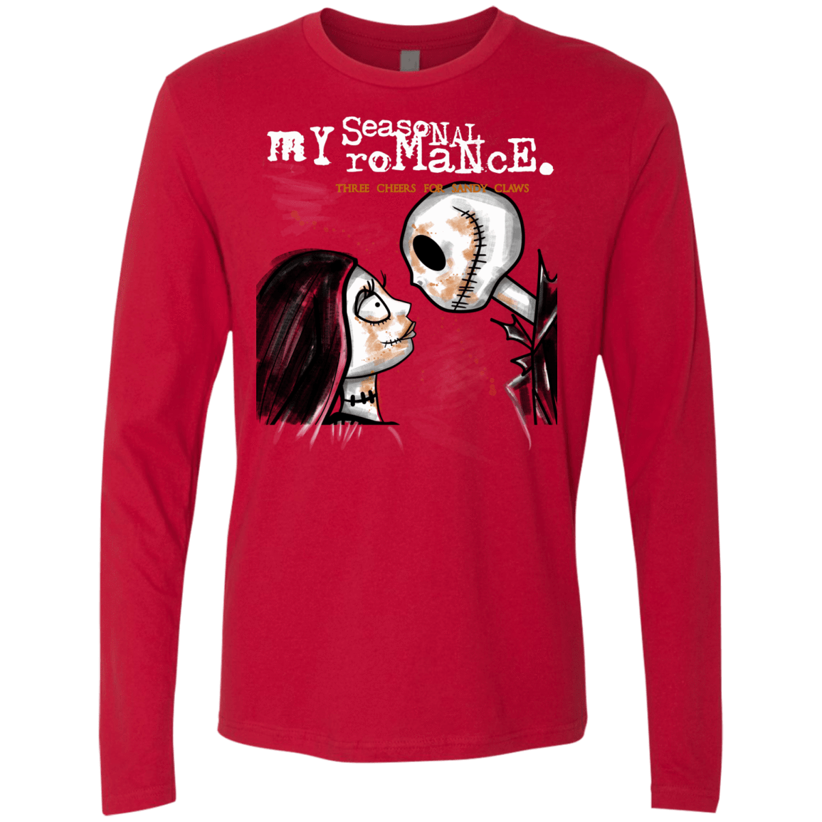 T-Shirts Red / Small MY SEASONAL ROMANCE Men's Premium Long Sleeve