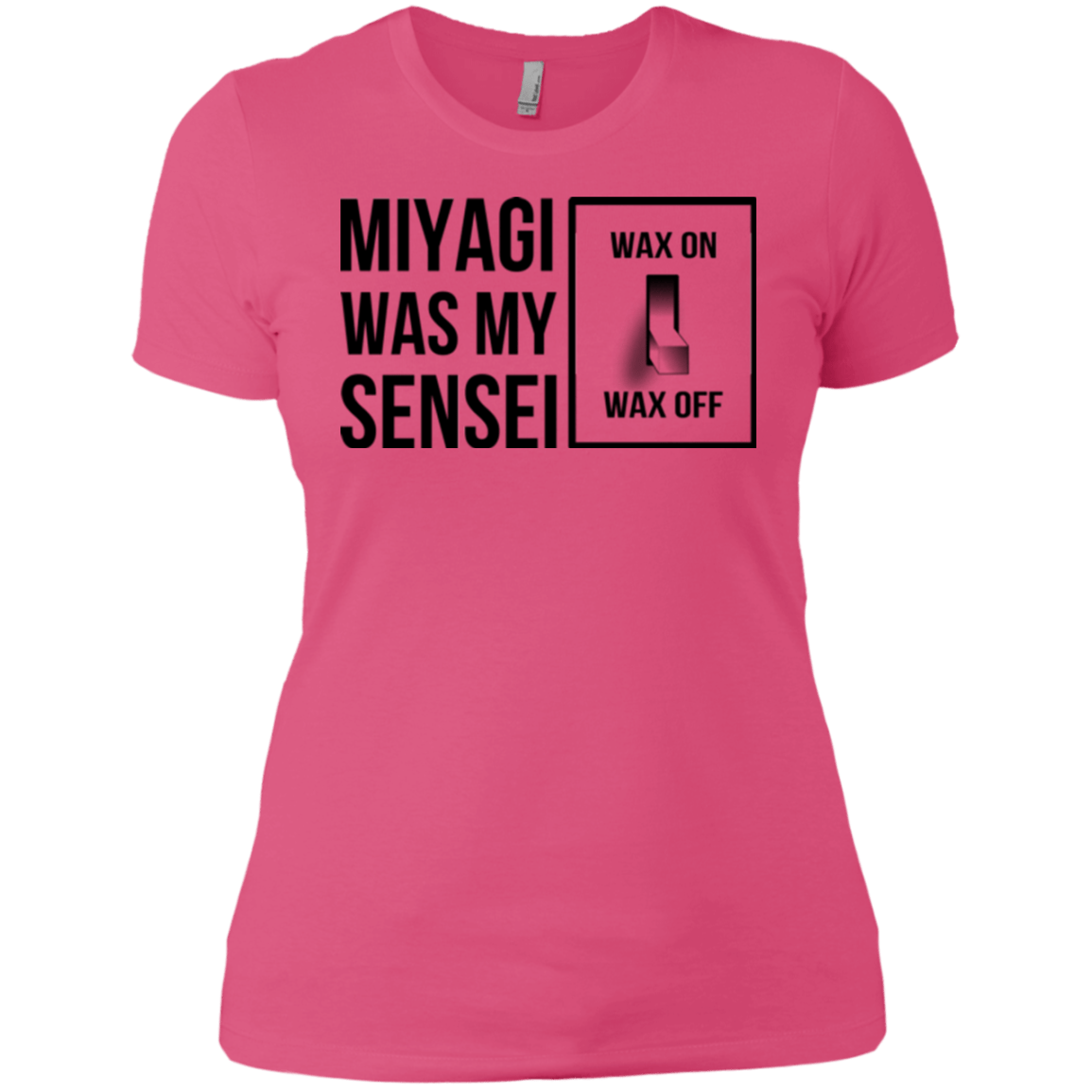 T-Shirts Hot Pink / X-Small My Sensei Women's Premium T-Shirt