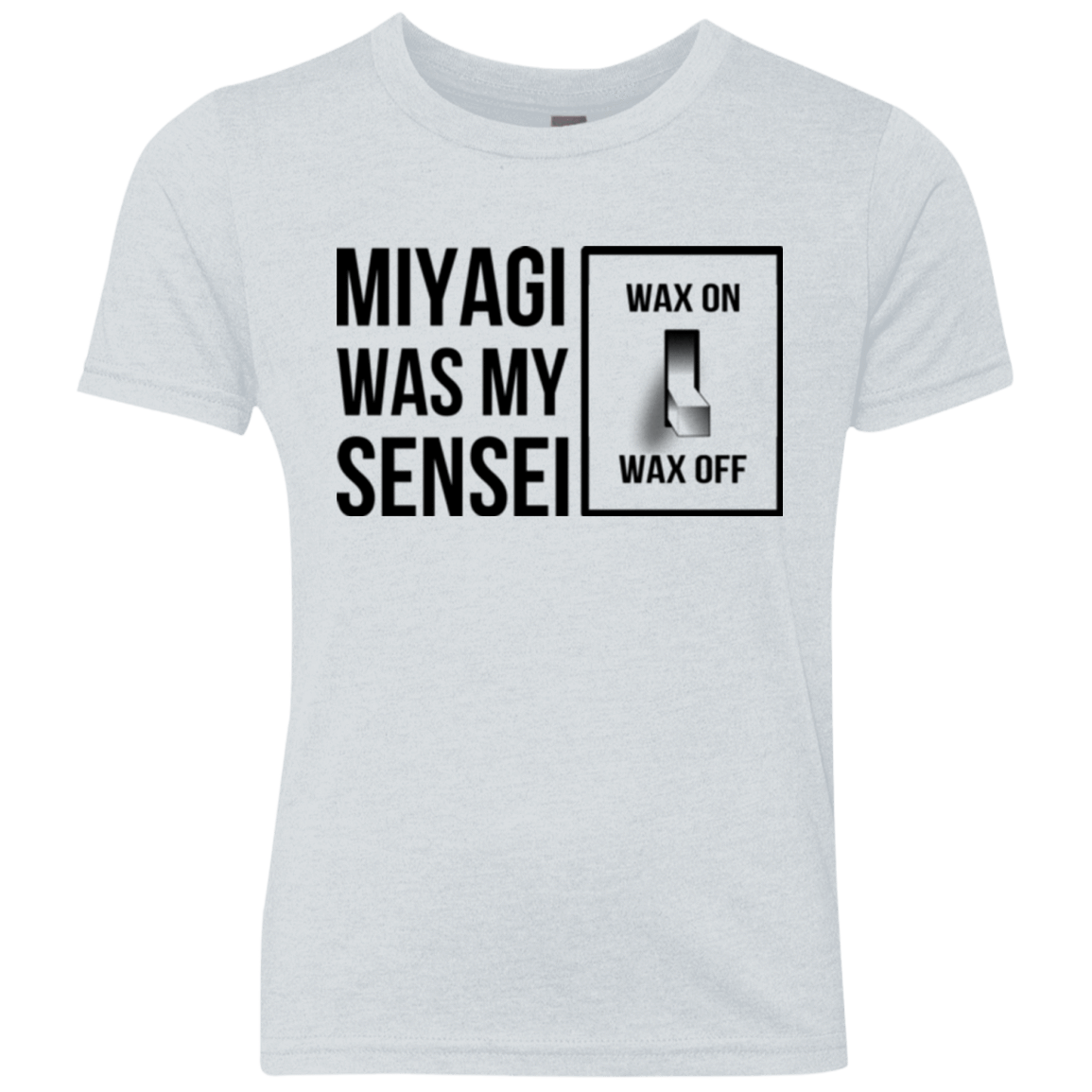 T-Shirts Heather White / YXS My Sensei Youth Triblend T-Shirt