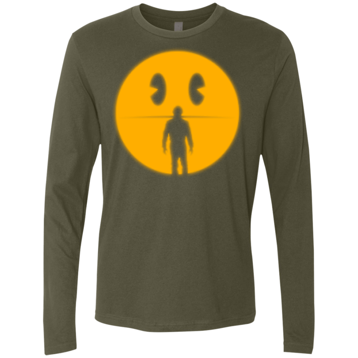 T-Shirts Military Green / Small My son Men's Premium Long Sleeve