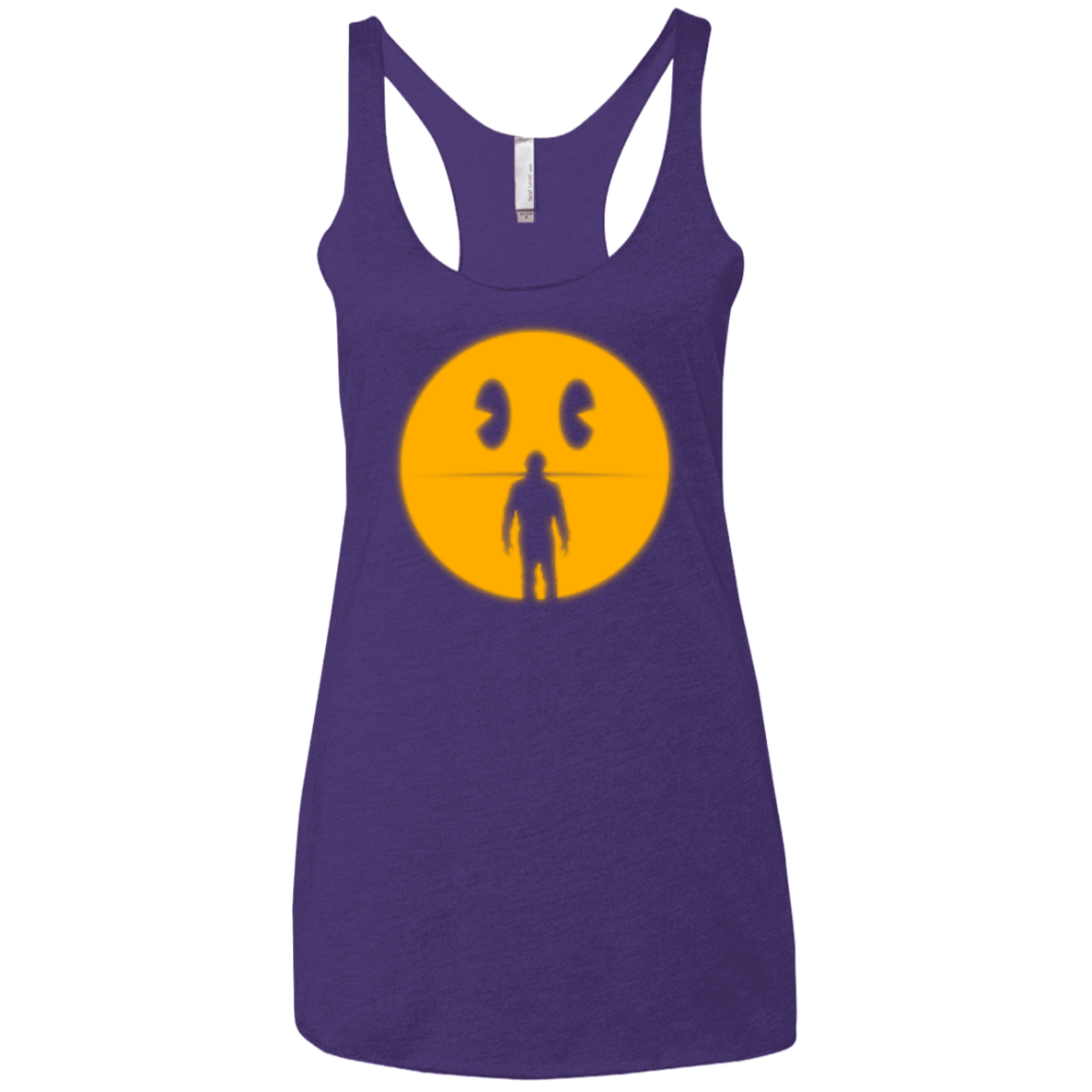 T-Shirts Purple / X-Small My son Women's Triblend Racerback Tank