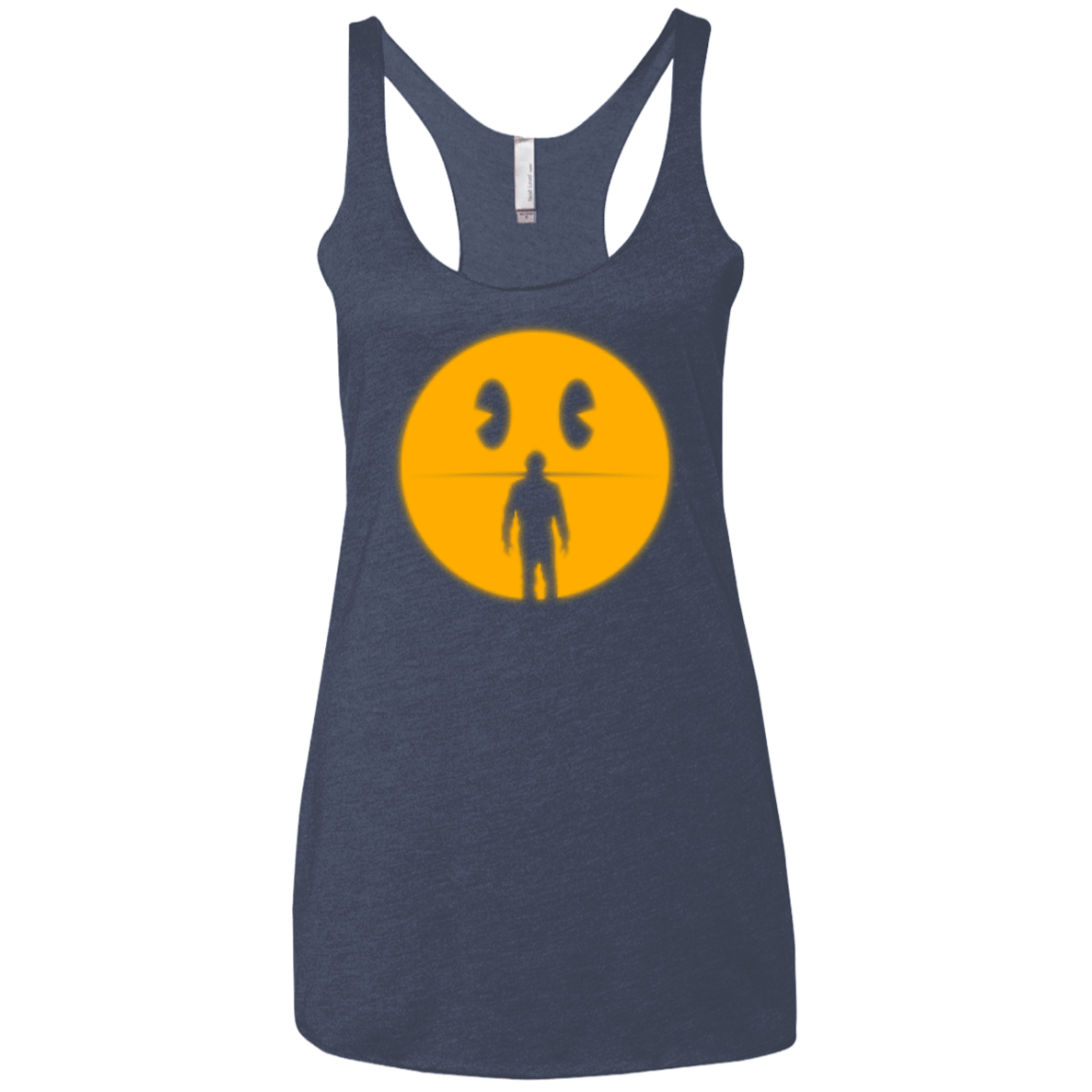 T-Shirts Vintage Navy / X-Small My son Women's Triblend Racerback Tank