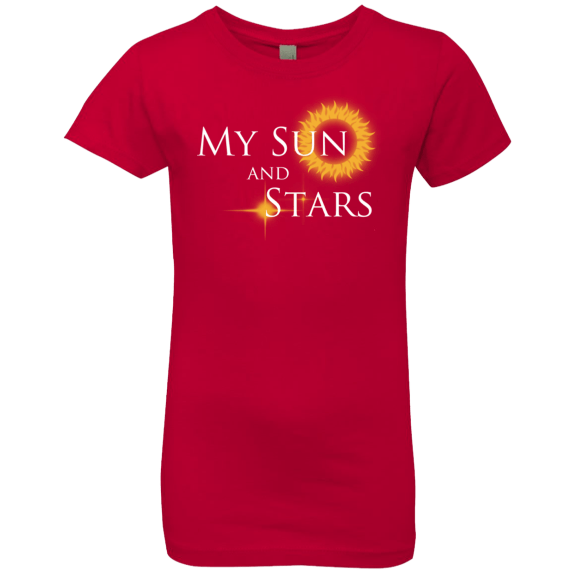 T-Shirts Red / YXS My Sun And Stars Girls Premium T-Shirt