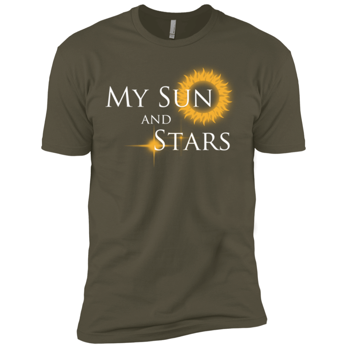 T-Shirts Military Green / X-Small My Sun And Stars Men's Premium T-Shirt
