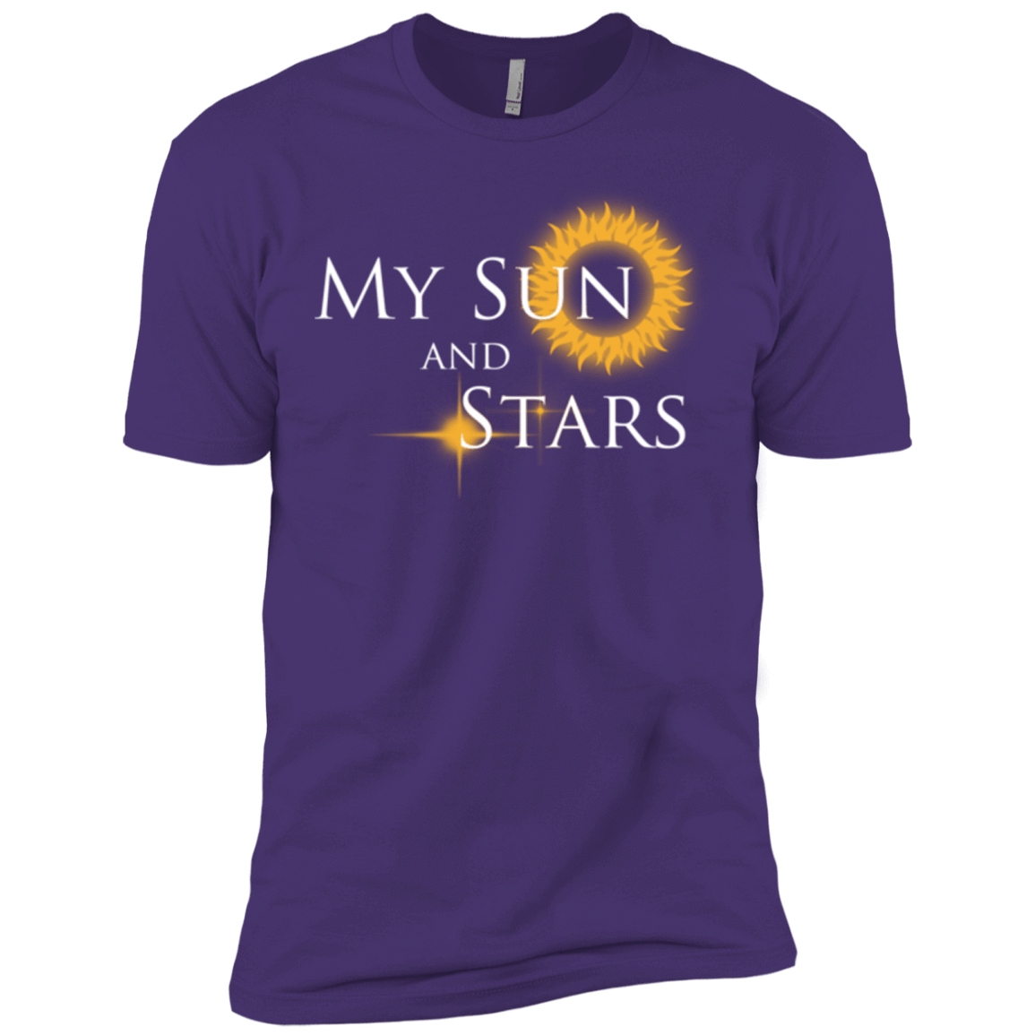 T-Shirts Purple / X-Small My Sun And Stars Men's Premium T-Shirt