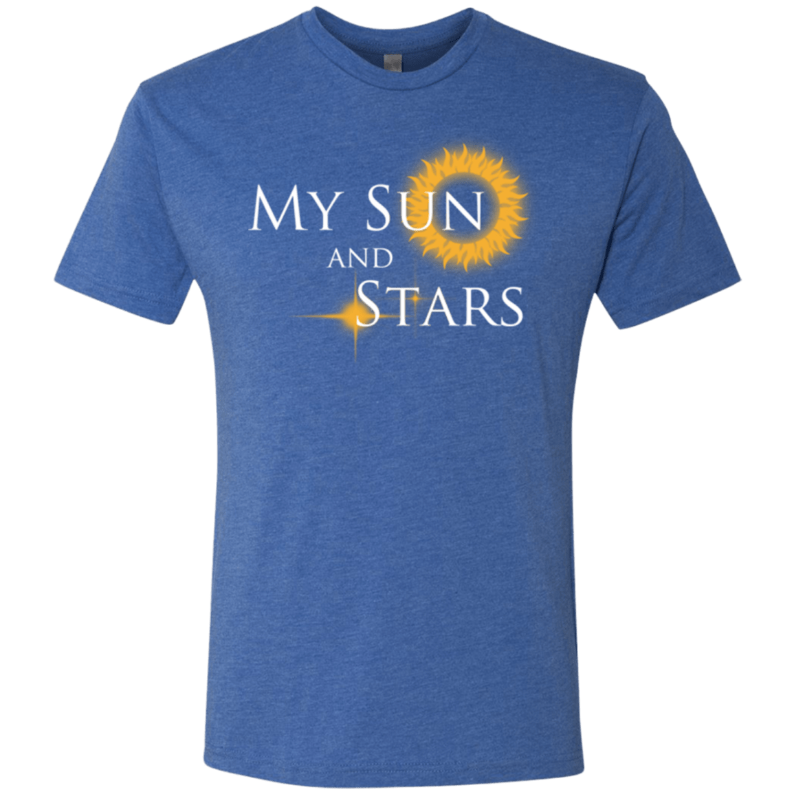 T-Shirts Vintage Royal / Small My Sun And Stars Men's Triblend T-Shirt