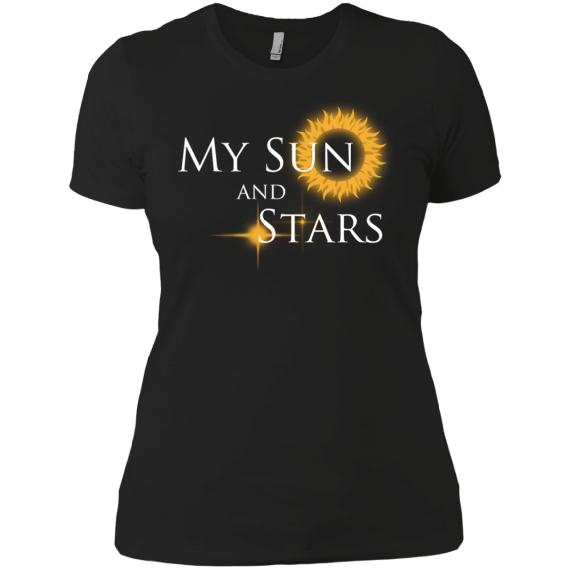 T-Shirts Black / X-Small My Sun And Stars Women's Premium T-Shirt