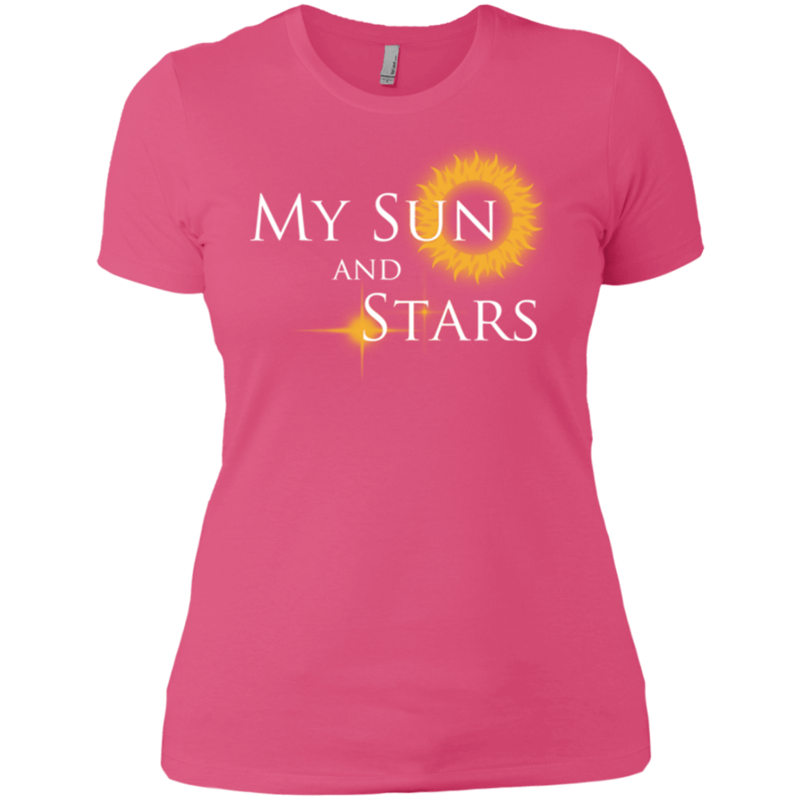 T-Shirts Hot Pink / X-Small My Sun And Stars Women's Premium T-Shirt