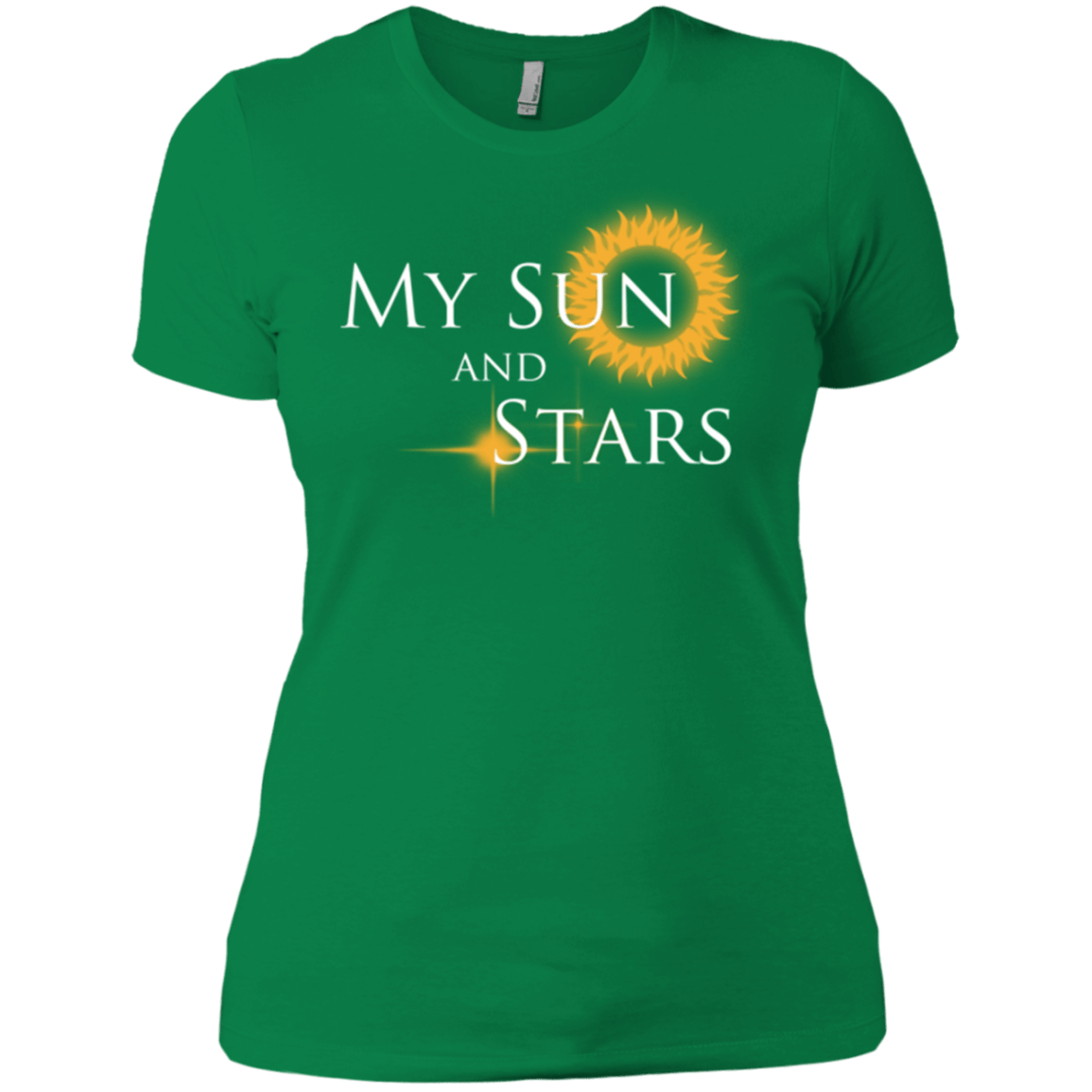 T-Shirts Kelly Green / X-Small My Sun And Stars Women's Premium T-Shirt