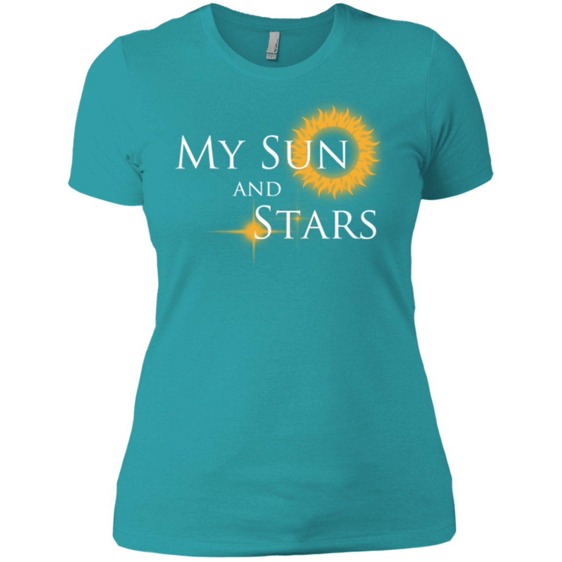 T-Shirts Tahiti Blue / X-Small My Sun And Stars Women's Premium T-Shirt