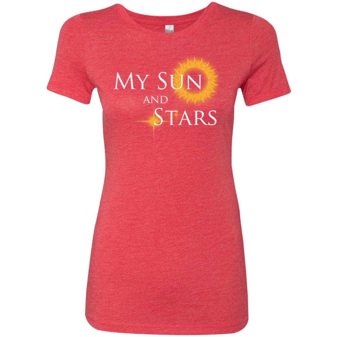 T-Shirts Vintage Red / Small My Sun And Stars Women's Triblend T-Shirt