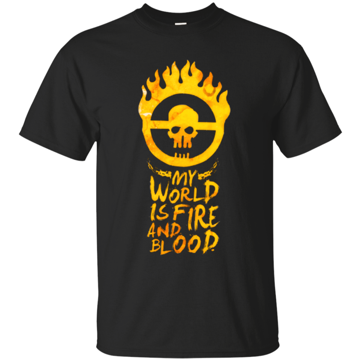 T-Shirts Black / Small My World Is Fire T-Shirt