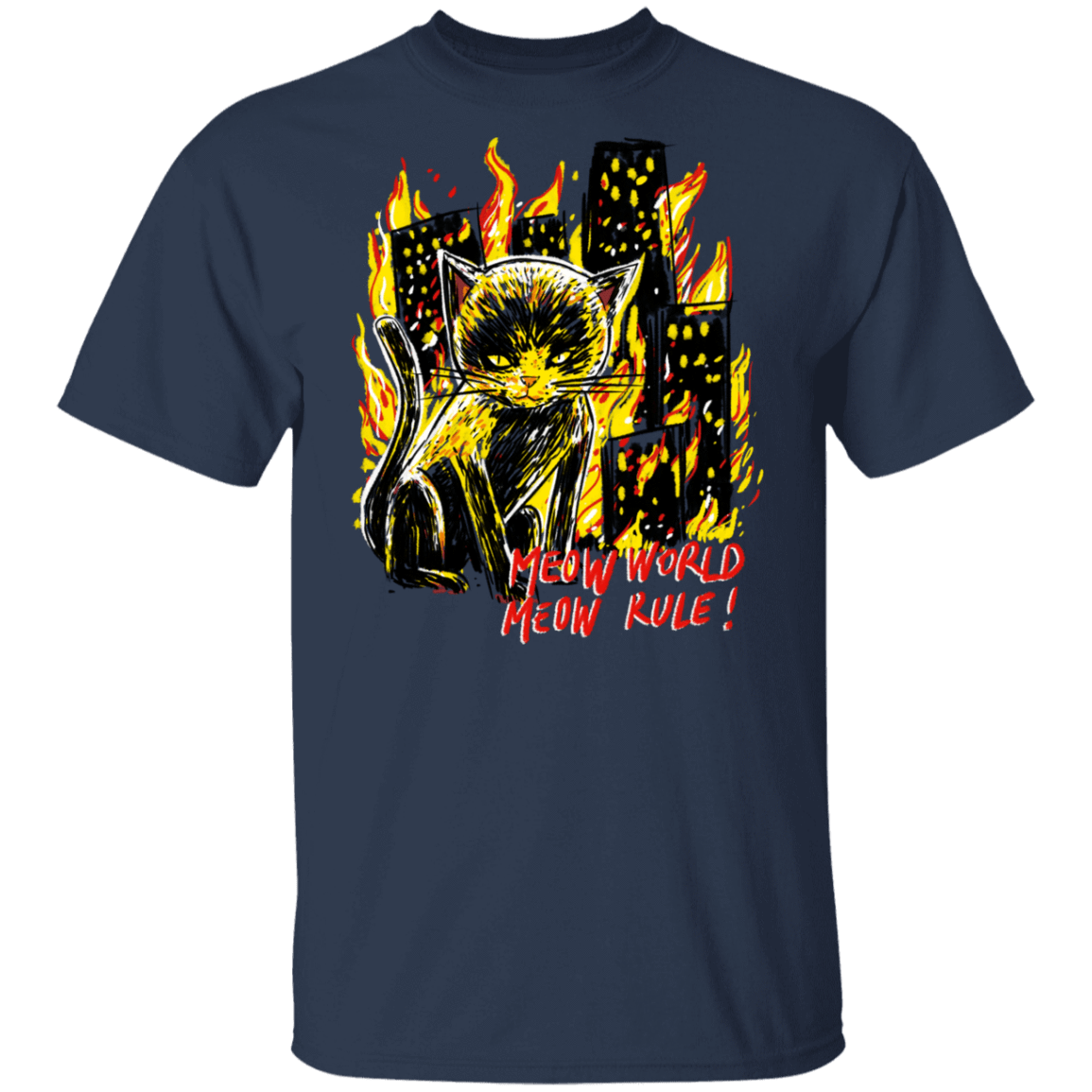 T-Shirts Navy / S My World T-Shirt