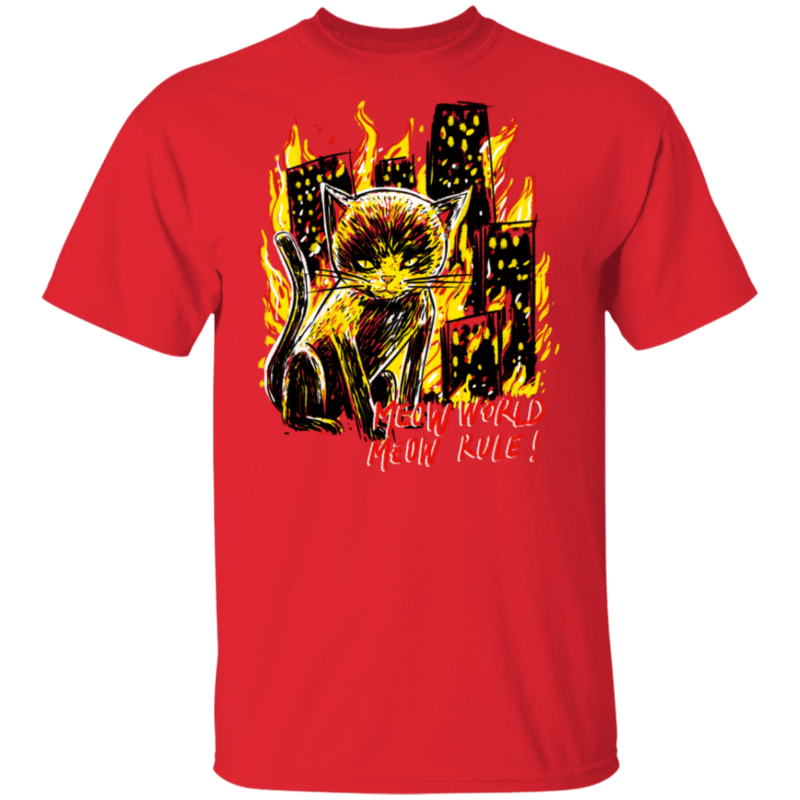 T-Shirts Red / S My World T-Shirt