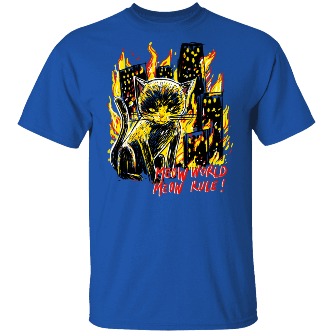 T-Shirts Royal / S My World T-Shirt