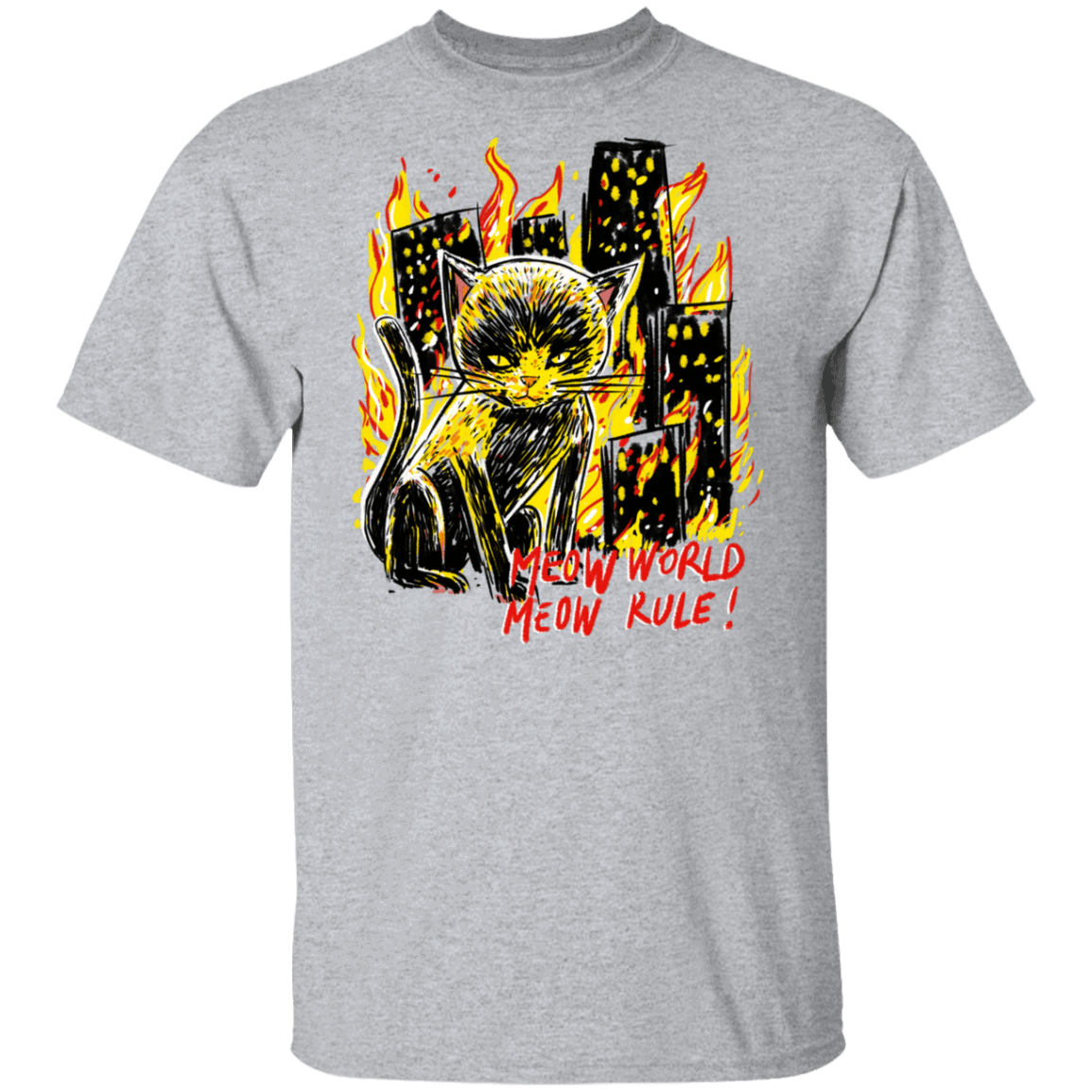 T-Shirts Sport Grey / S My World T-Shirt