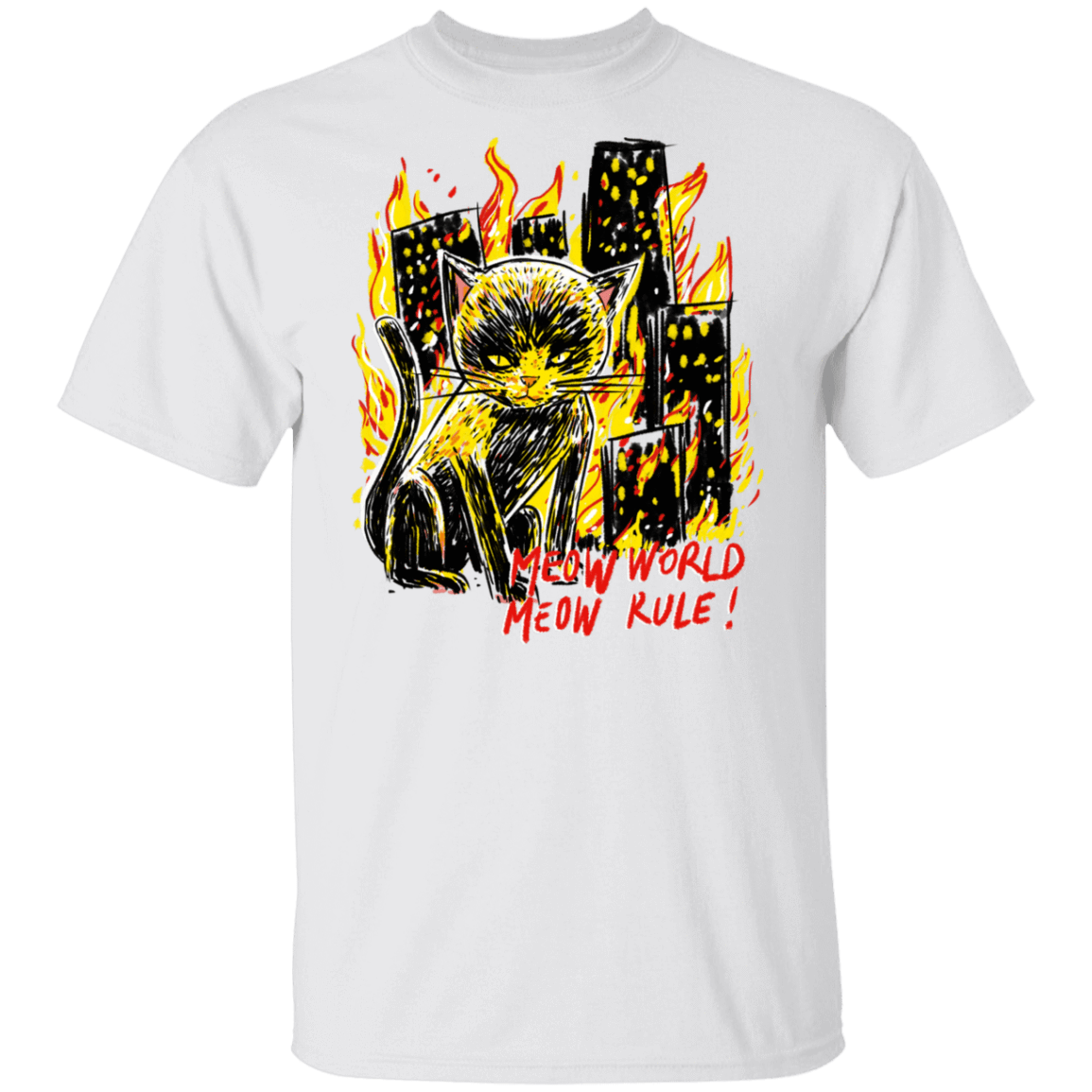 T-Shirts White / S My World T-Shirt